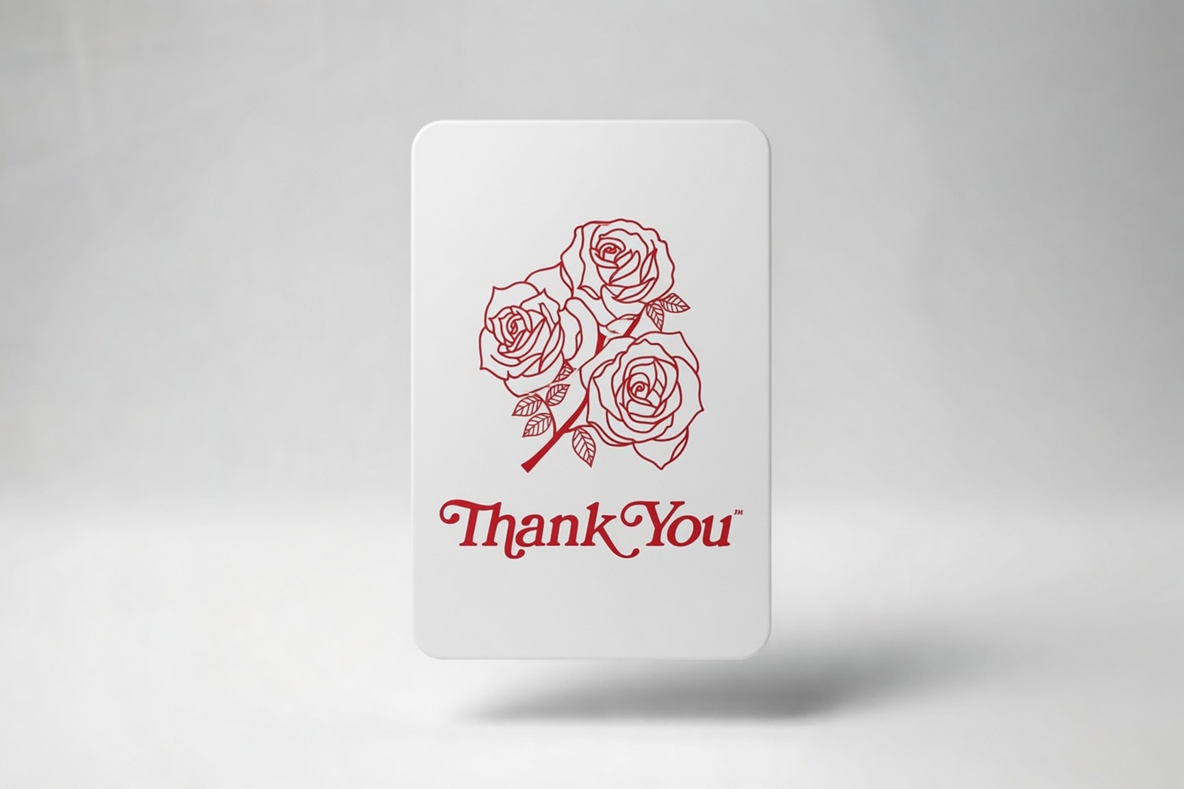 IRLs card design: Three Roses